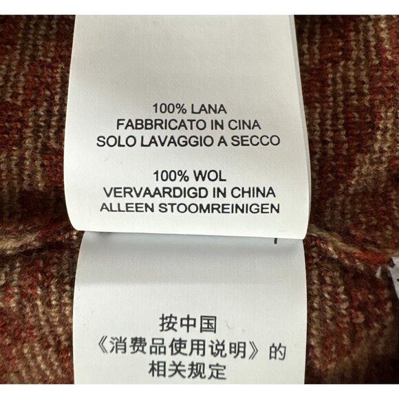 Disney X Coach 100% wool Ski Mickey Mouse Sweater sz XL color brown NWOT $500 - Picture 6 of 9